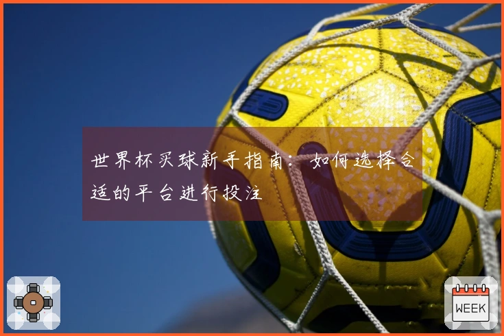 世界杯买球新手指南：如何选择合适的平台进行投注