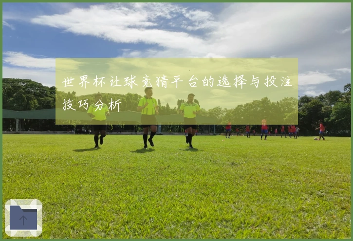 世界杯让球竞猜平台的选择与投注技巧分析